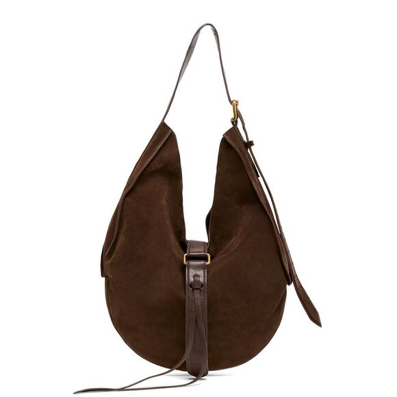 Dolce Vita Oakley Suede Hobo Bag, Brown